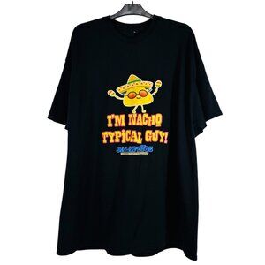 Jalapeños Mexican Restaurant WV Black Graphic T-Shirt "Im Nacho Typical Guy"